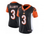 Women's Nike Cincinnati Bengals #3 Jake Elliott Vapor Untouchable Limited Black Team Color NFL Jersey