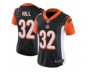 Women's Nike Cincinnati Bengals #32 Jeremy Hill Vapor Untouchable Limited Black Team Color NFL Jersey