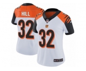 Women's Nike Cincinnati Bengals #32 Jeremy Hill Vapor Untouchable Limited White NFL Jersey