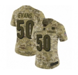 Women's Nike Cincinnati Bengals #50 Jordan Evans Limited Camo 2018 Salute to Service NFL Jersey