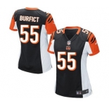 Women's Nike Cincinnati Bengals #55 Vontaze Burfict Game Black Team Color NFL Jersey