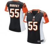 Women's Nike Cincinnati Bengals #55 Vontaze Burfict Game Black Team Color NFL Jersey