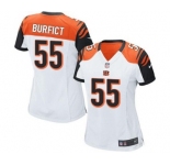 Women's Nike Cincinnati Bengals #55 Vontaze Burfict Game White NFL Jersey