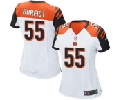 Women's Nike Cincinnati Bengals #55 Vontaze Burfict Game White NFL Jersey