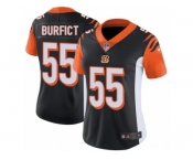 Women's Nike Cincinnati Bengals #55 Vontaze Burfict Vapor Untouchable Limited Black Team Color NFL Jersey