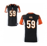 Women's Nike Cincinnati Bengals #59 Nick Vigil Black Team Color NFL Jersey