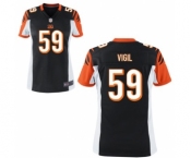 Women's Nike Cincinnati Bengals #59 Nick Vigil Black Team Color NFL Jersey