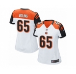 Women's Nike Cincinnati Bengals #65 Clint Boling Game White NFL Jersey