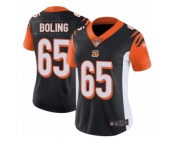 Women's Nike Cincinnati Bengals #65 Clint Boling Vapor Untouchable Limited Black Team Color NFL Jersey