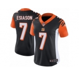 Women's Nike Cincinnati Bengals #7 Boomer Esiason Vapor Untouchable Limited Black Team Color NFL Jersey