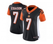 Women's Nike Cincinnati Bengals #7 Boomer Esiason Vapor Untouchable Limited Black Team Color NFL Jersey