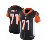 Women's Nike Cincinnati Bengals #71 Andre Smith Vapor Untouchable Limited Black Team Color NFL Jersey