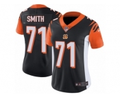 Women's Nike Cincinnati Bengals #71 Andre Smith Vapor Untouchable Limited Black Team Color NFL Jersey