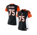 Women's Nike Cincinnati Bengals #75 Andrew Billings Limited Black Team Color NFL Jersey