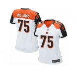 Women's Nike Cincinnati Bengals #75 Andrew Billings Limited White NFL Jersey