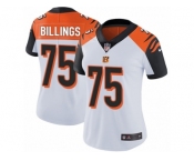 Women's Nike Cincinnati Bengals #75 Andrew Billings Vapor Untouchable Limited White NFL Jersey