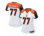 Women's Nike Cincinnati Bengals #77 Andrew Whitworth Game White NFL Jersey