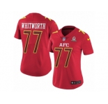 Women's Nike Cincinnati Bengals #77 Andrew Whitworth Limited Red 2017 Pro Bowl NFL Jersey
