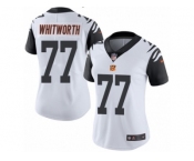 Women's Nike Cincinnati Bengals #77 Andrew Whitworth Limited White Rush NFL Jersey