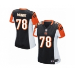 Women's Nike Cincinnati Bengals #78 Anthony Munoz Game Black Team Color NFL Jersey