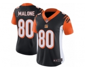 Women's Nike Cincinnati Bengals #80 Josh Malone Vapor Untouchable Limited Black Team Color NFL Jersey