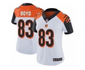 Women's Nike Cincinnati Bengals #83 Tyler Boyd Vapor Untouchable Limited White NFL Jersey