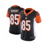 Women's Nike Cincinnati Bengals #85 Tyler Eifert Vapor Untouchable Limited Black Team Color NFL Jersey