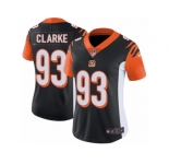 Women's Nike Cincinnati Bengals #93 Will Clarke Vapor Untouchable Limited Black Team Color NFL Jersey