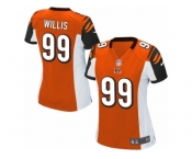 Women's Nike Cincinnati Bengals #99 Jordan Willis Limited Orange Alternate NFL Jersey