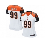 Women's Nike Cincinnati Bengals #99 Jordan Willis Limited White NFL Jersey