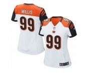 Women's Nike Cincinnati Bengals #99 Jordan Willis Limited White NFL Jersey