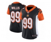 Women's Nike Cincinnati Bengals #99 Jordan Willis Vapor Untouchable Limited Black Team Color NFL Jersey