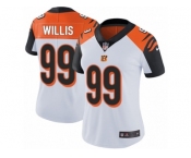 Women's Nike Cincinnati Bengals #99 Jordan Willis Vapor Untouchable Limited White NFL Jersey