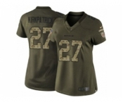 nike women nfl jerseys cincinnati bengals #27 kirkpatrick army green[nike Limited Salute To Service]