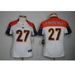 nike women nfl jerseys cincinnati bengals #27 kirkpatrick white[nike]