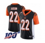 Youth Cincinnati Bengals #22 William Jackson Black Team Color Vapor Untouchable Limited Player 100th Season Football Jersey