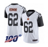 Youth Cincinnati Bengals #62 Alex Redmond Limited White Rush Vapor Untouchable 100th Season Football Jersey