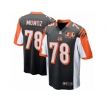 Youth Cincinnati Bengals #78 Anthony Munoz Nike Black 50th Anniversary Retired Player Game Jersey