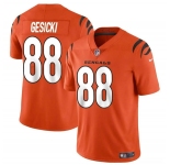 Youth Cincinnati Bengals #88 Mike Gesicki Orange Vapor Untouchable Limited Stitched Jersey