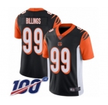 Youth Cincinnati Bengals #99 Andrew Billings Black Team Color Vapor Untouchable Limited Player 100th Season Football Jersey