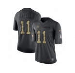 Youth Nike Cincinnati Bengals #11 Brandon LaFell Limited Black 2016 Salute to Service NFL Jersey