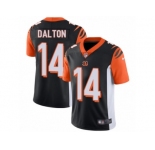 Youth Nike Cincinnati Bengals #14 Andy Dalton Vapor Untouchable Limited Black Team Color NFL Jersey