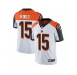 Youth Nike Cincinnati Bengals #15 John Ross Vapor Untouchable Limited White NFL Jersey