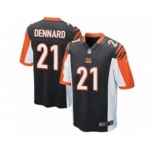 Youth Nike Cincinnati Bengals #21 Darqueze Dennard Game Black Team Color NFL Jersey