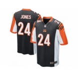 Youth Nike Cincinnati Bengals #24 Adam Jones Black Alternate NFL Jersey