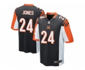 Youth Nike Cincinnati Bengals #24 Adam Jones Black Alternate NFL Jersey