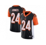 Youth Nike Cincinnati Bengals #24 Adam Jones Vapor Untouchable Limited Black Team Color NFL Jersey