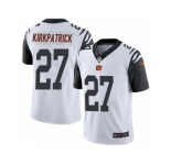 Youth Nike Cincinnati Bengals #27 Dre Kirkpatrick Limited White Rush NFL Jersey