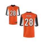 Youth Nike Cincinnati Bengals #28 Joe Mixon Game Orange Alternate NFL Jersey