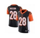 Youth Nike Cincinnati Bengals #28 Joe Mixon Vapor Untouchable Limited Black Team Color NFL Jersey